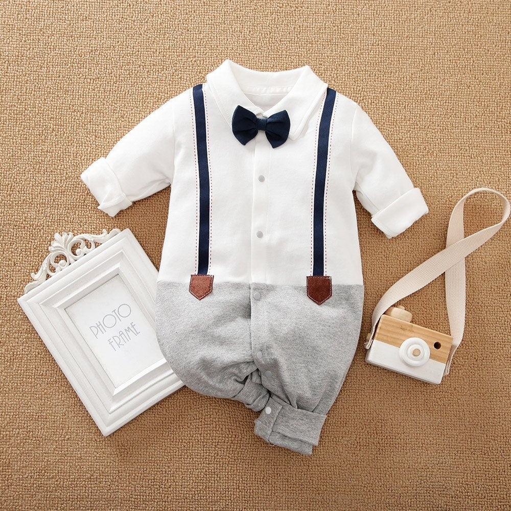 Kenneth: Baby Boys' White Baptism Outfit | Malcolm Royce