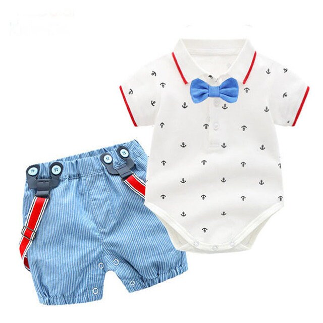 Unisex Cotton Baby Romper Set for Baby Boys (3-24Months)
