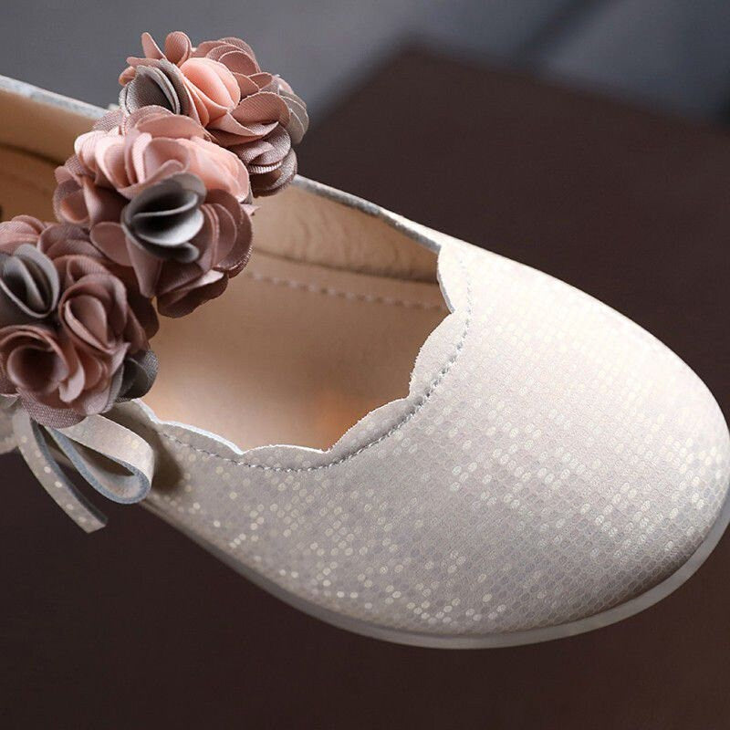 Elegant and unique baby and kids glittering shoes for girls in 2 different colors (Size: 22-31) Wedding 