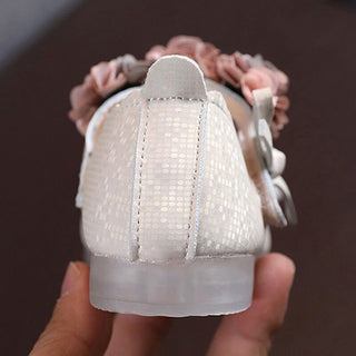 Elegant and unique baby and kids glittering shoes for girls in 2 different colors (Size: 22-31) Wedding 