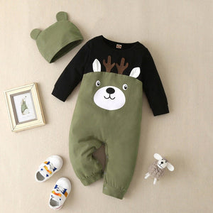 Unisex Cotton Baby Romper Longsleeve for Winter (3-24Months) Newborn Kids Toddlers Winter Babyclothing Romper Set Baby Clothes Rompers
