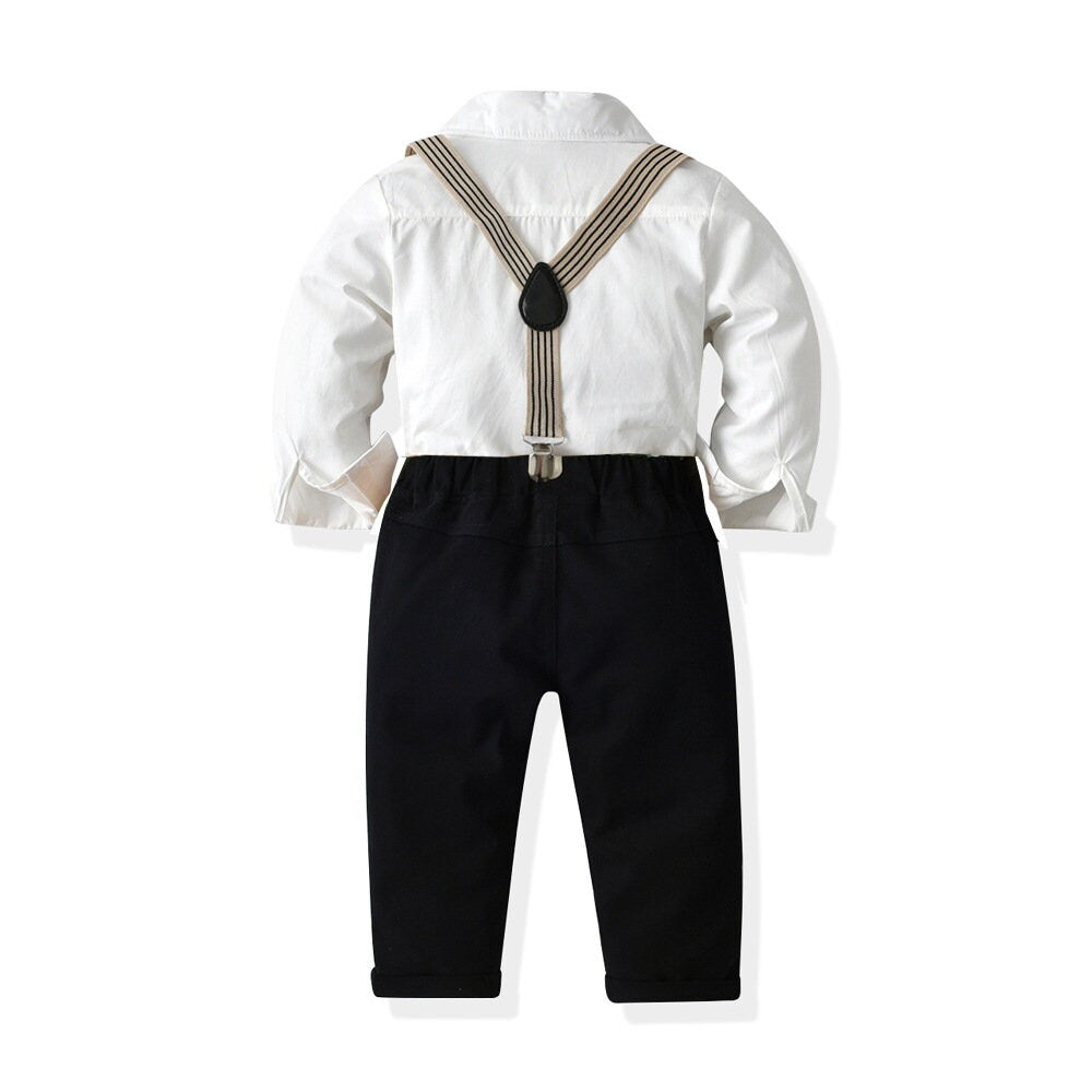 Newborn Summer Baby Boy Clothing Romper set Gentleman outfit (12Months - 6 Years)