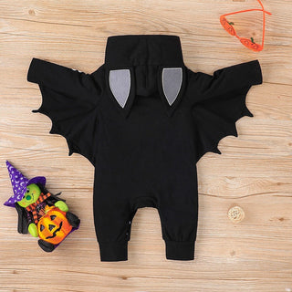 Drakula Baby Halloween Strampler Kostüm Langarm (0-18 Monate) Babykleidung Babygeschenke Baby Strampler Babyoutfit Herbst Halloween Party