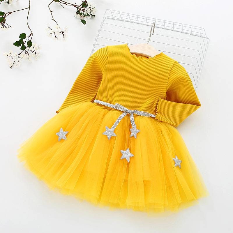 Newborn Christmas Dress for Baby Girls Long Sleeve Clothes Set (18M-6 Years) Babyclothing Babygifts Baby Wedding Set 