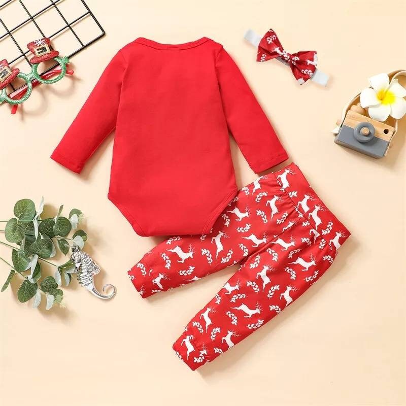Unisex Baby Christmas Set Long sleeve (6Months - 24 Months) Babyclothing Babygifts Baby Set Outfit