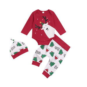 Baby Winter Christmas Outfit Set (0-12 months) Babyclothing Babygifts Baby Wedding Set 