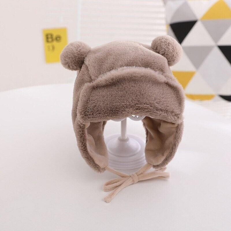 Unisex Baby Bear Hats in different colors (8 Months-3 Years) Babyclothing Babyclothes Babyhats Babywinter Babyclothes 