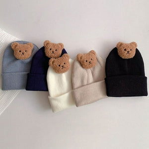 Unisex Baby Bear Hat & Gloves (Set) in different colors Babyclothing Babybearset