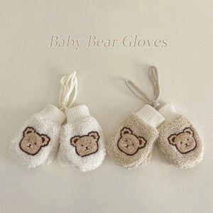 Unisex Baby Bear Gloves in different colors (1-3 Years) Babyclothing Babyclothes Babyhats Babywinter Babyclothes 