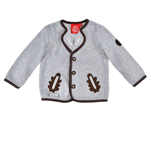 Newborn Bavarian Traditional Tracht Fleece Jacket: Gipfelkraxler (62-116cm) Babyromper Babyclothing Baby Clothes Wedding Gift Oktoberfest