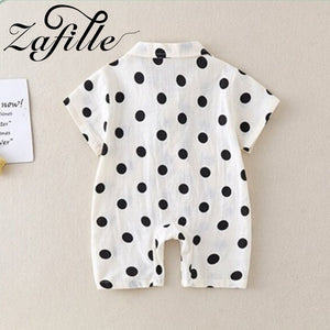 Summer Dots Sibling Matching Outfit - Newborn Bodysuit & Dress Set