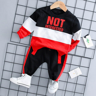 2 teiliges Set Hose + Hoodie für Neugeborene Baby-Jungen-Kleidung 2-teiliges Set (6-24 Monate)