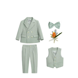 Neugeborenes Baby Strampler-Set Babygeschenk Babykleidung Junge (12 Monate -12 Jahre) Taufanzug Junge Baby Junge Baby Anzug Hochzeit Baby