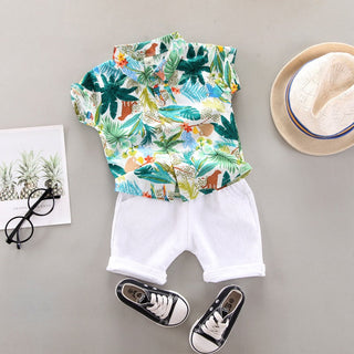 Baby Summer Gentleman Outfit Strampler Set (6M-5 Jahre) Sommeroutfit Junge Baby Anzug Baby Junge Anzug Hochzeit Baby Outfit Taufe Taufgewand