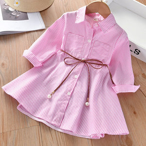 Baby Mädchen Kleid in Pink und Blau (2-7 Jahre) Neugeborenen Kleidung Set Babykleid Babymädchen Mädchenkleidung