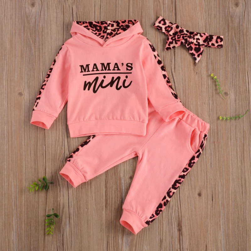 Baby Mädchen Set: Mama's mini (3-24 Monate) Neugeborenen Kleidung Set Babykleid Babymädchen Mädchenkleidung