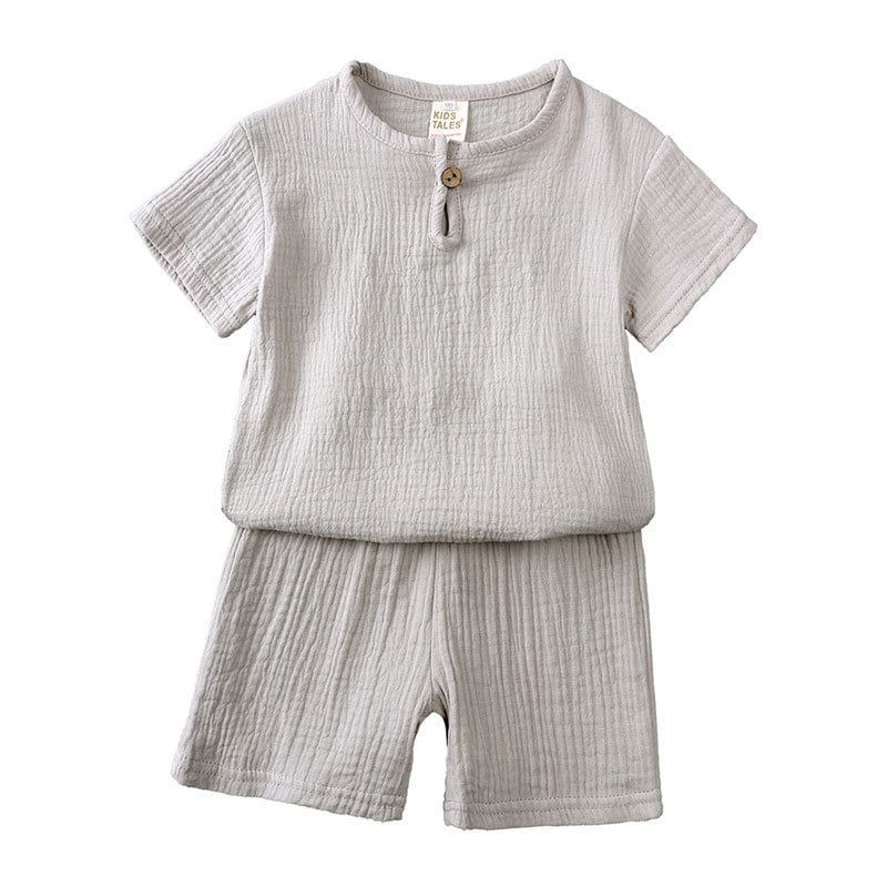 Baby Baumwollen Leinenset ( 2-7 Jahre) Sommeroutfit Junge Baby Junge Outfit Baby Outfit Taufe