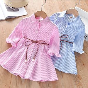 Baby Mädchen Kleid in Pink und Blau (2-7 Jahre) Neugeborenen Kleidung Set Babykleid Babymädchen Mädchenkleidung